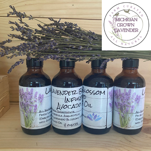 English Lavender Blossom Infused Avocado Oil