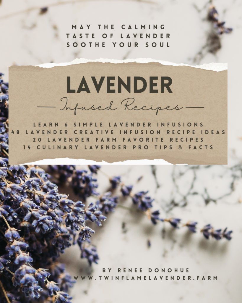Lavender Infused Recipes Cookbook | INSTANT DOWNLOAD